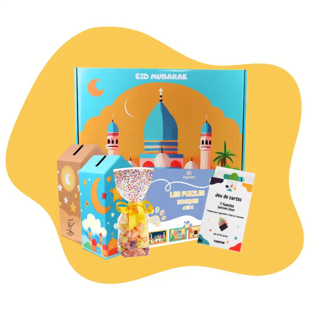 Mon Coffret Cadeau Eid pour Enfant 🎁Bleu - Tasnim