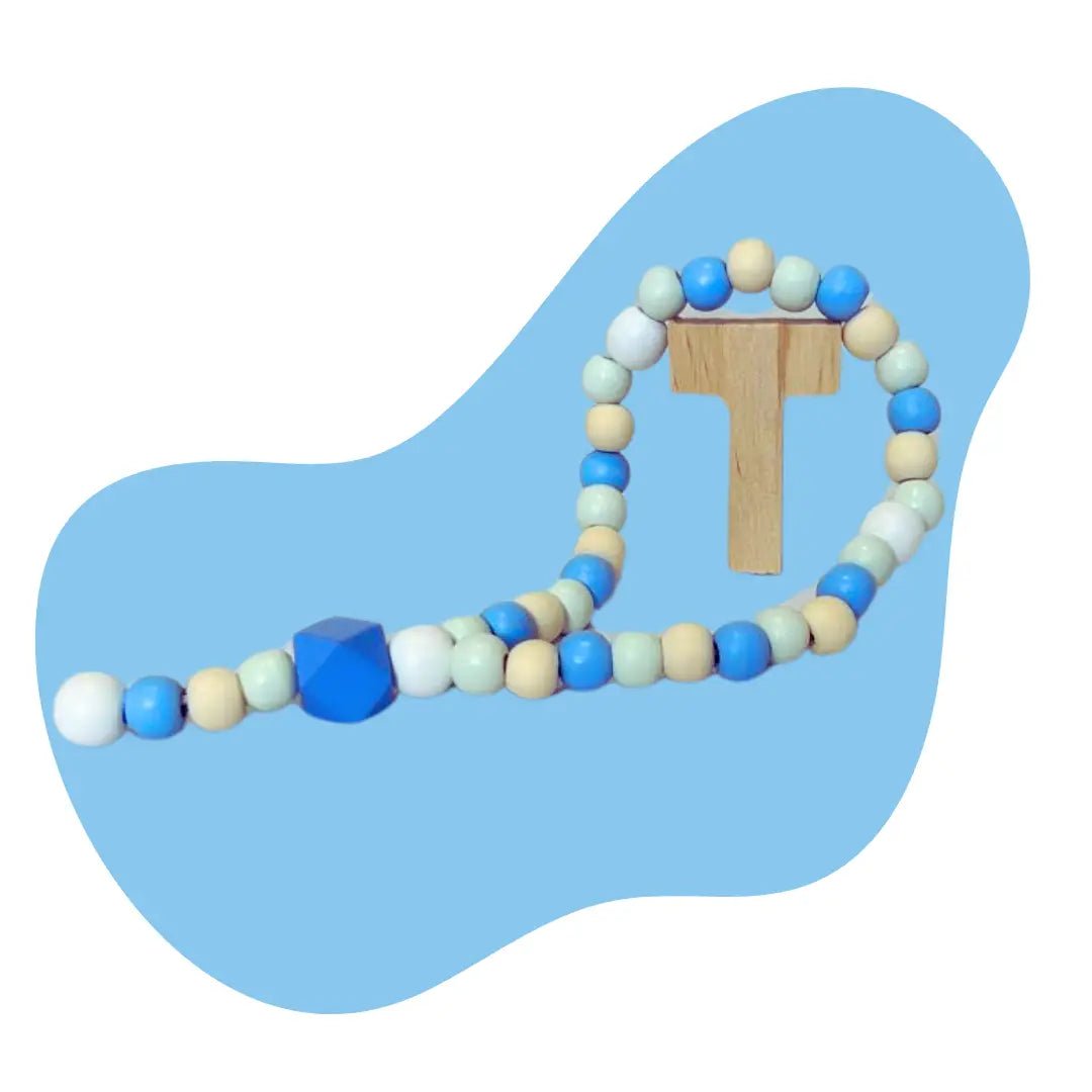 Mon Premier Chapelet 📿 pour enfant - Bleu - Tasnim